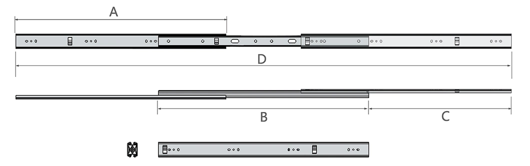 Metal Ball Bearing Mechanism for Functional Sofa Bed Furniture